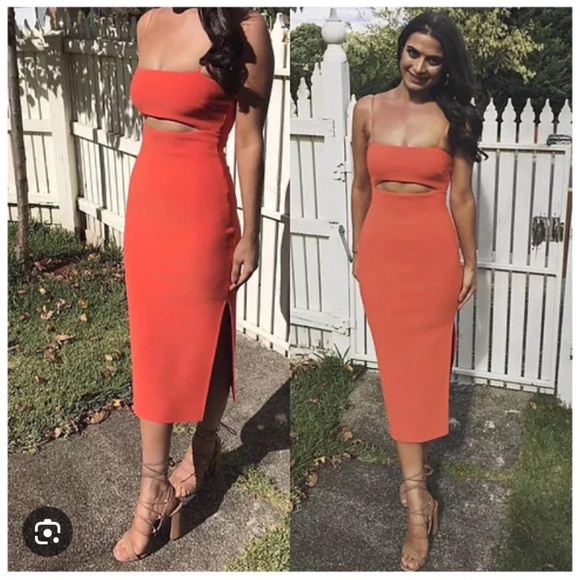 NWOT Bec & Bridge Lady Allure Split Dress, 2 (AUS 6), Xs - Picture 4 of 4